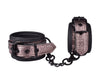 EROKAY Bondage BDSM Adjustable Leather Handcuffs-Brown