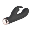 Flutters Silicone Rechargeable Vibrator-Black