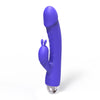 RABBIT EARS 10 FUNCTION RECHARGEABLE SILICONE DILDO