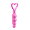 Pink Silicone Anal Beads