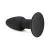 Black Stripe Silicone Butt Plug