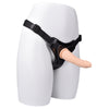STRAP ON HARNESS WITH SILICONE DILDO