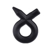 Black Liquid Silicone Confinement Cock Ring