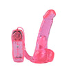 Detachable Battery Multi-Speed Purple Dildo Vibrator-Style 9