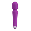 3 Vibrating speed Purple Silicone Wand Massager