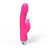RABBIT EARS 10 FUNCTION RECHARGEABLE SILICONE DILDO