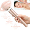 MK5206 RECHARGEABLE MASSAGER LUXURY BODY WAND GOLD MICROPHONE