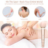 MK5206 RECHARGEABLE MASSAGER LUXURY BODY WAND GOLD MICROPHONE