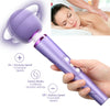 MK5206 RECHARGEABLE MASSAGER LUXURY BODY WAND GOLD MICROPHONE