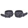 BLACK ELEGANT WRIST CUFFS BDSM BONDAGE MANUFACTURER EROKAY