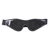 BLACK SPARKLE EYE MASK